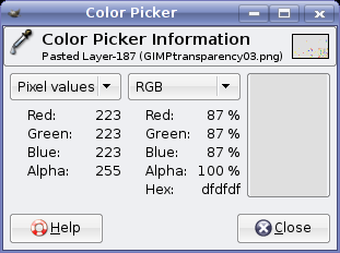 Color Picker Dialog